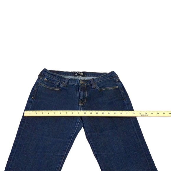 Lucky Brand Jeans Womens Sz 4 Bootcut Vineland Sweet N Low Blue Denim Embroidery - Picture 9 of 14